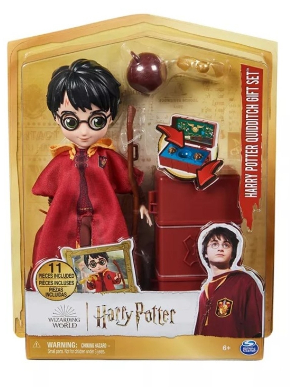 Harry Potter Kids Quidditch Gift Set Doll - Red